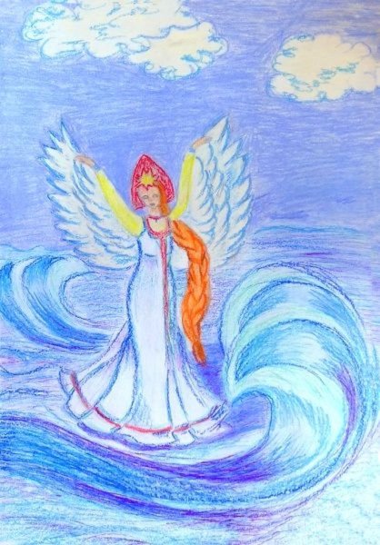 Принцесса лебедь из сказки о царе Салтане