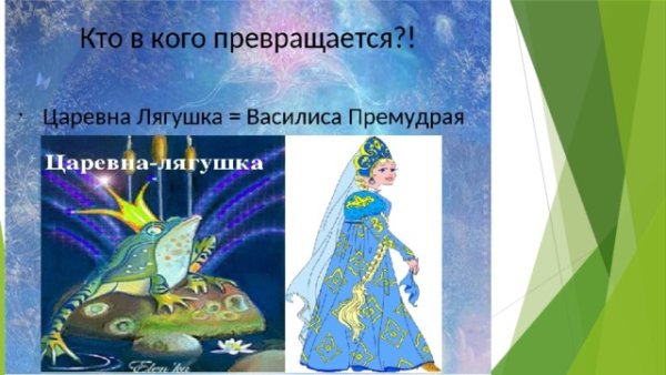 Женский образ русских сказок