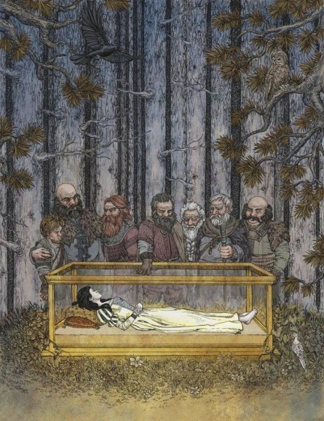 Белоснежка в Хрустальном гробу