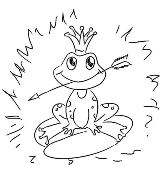 Рисунки детей к сказке Царевна лягушка