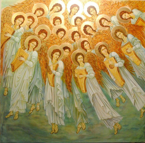 Ангел икона Сванетия