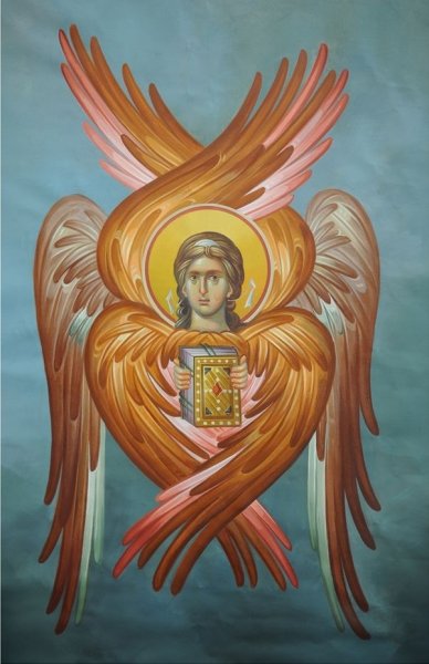 Ангела Шестикрылый Серафим Херувим икона