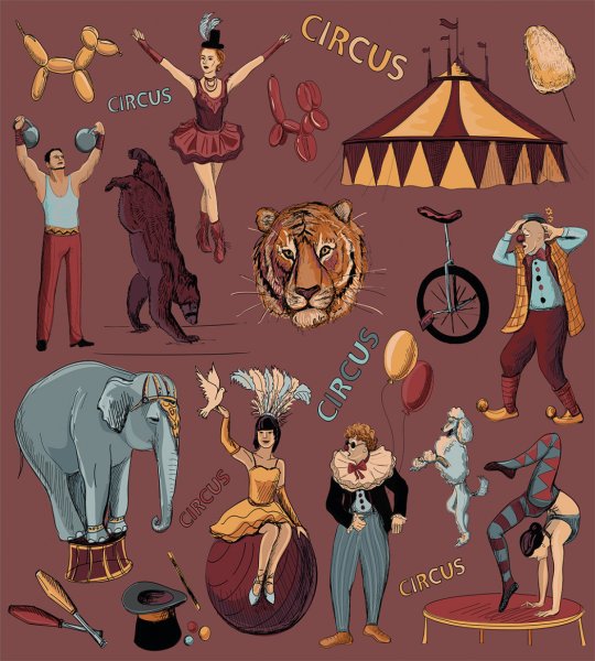 Персонажи циркачи
