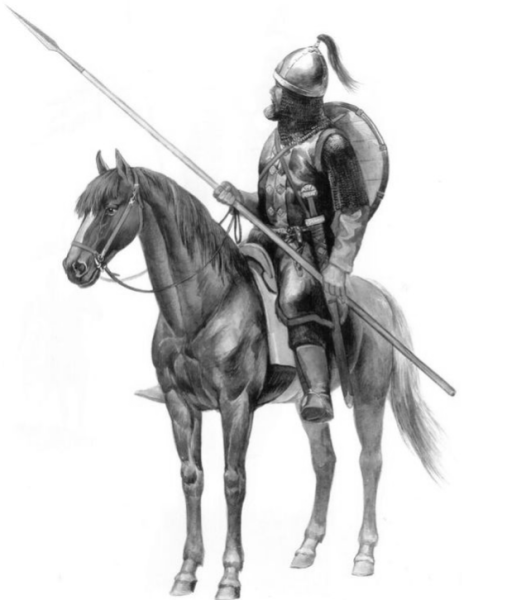 Хазарский конный воин