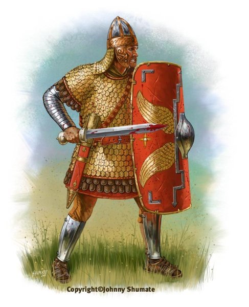 Снаряжение легионера Восточной римской империи