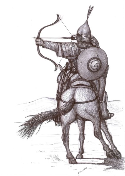 Древнетюркский воин