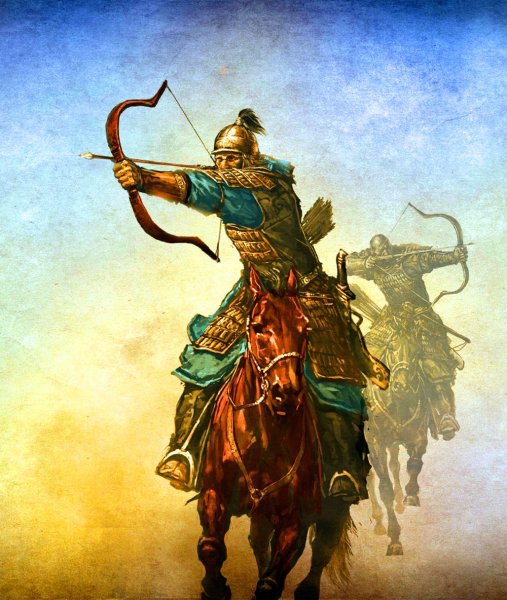 Персидский всадник Ахеменидов