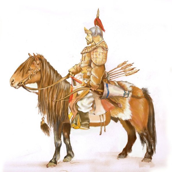 Монгольский воин Конник