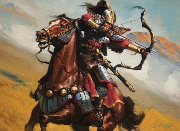 Монгол воин Чингиз
