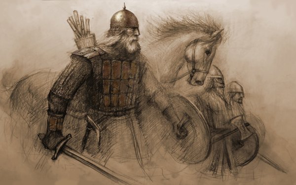 Mount and Blade арт Викинги