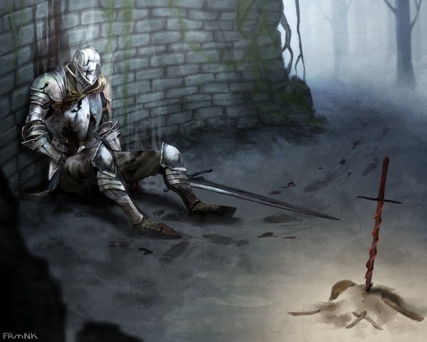 Дарк соулс мертвый рыцарь
