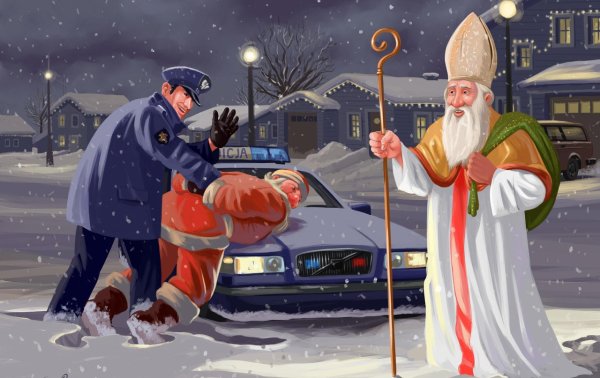 Святой Николай Украина новый год