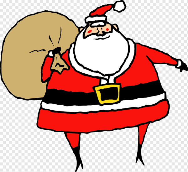 Жирный Санта Клаус