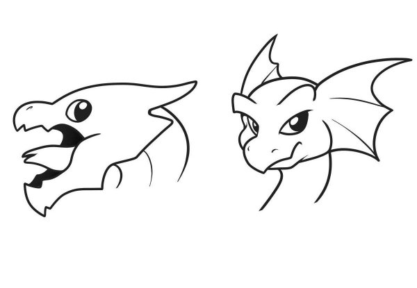 Рисунки ушки дракона