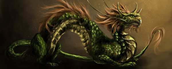 Нефритовый дракон арт