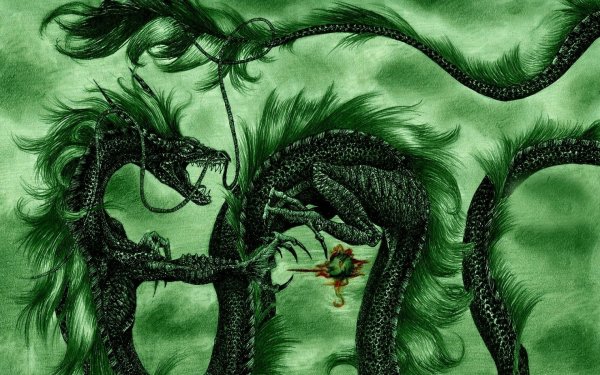 Зеленый дракон Имуги