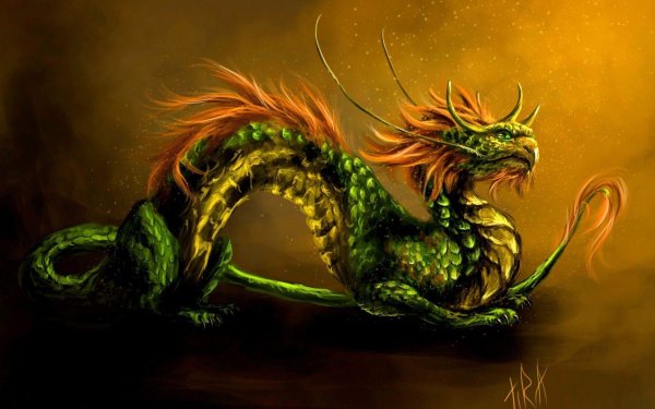 Вирмлинг зеленого дракона