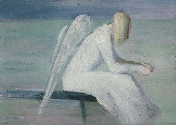 Ангелы в современной живописи