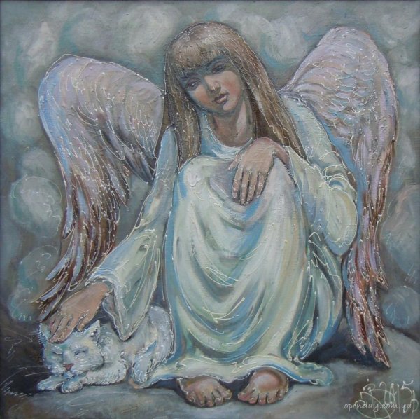Художник Олеся Турукина картины ангелы