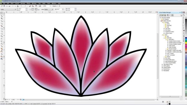 Рисование в coreldraw