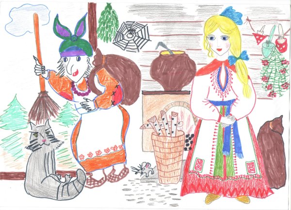 Русские сказки рисунки