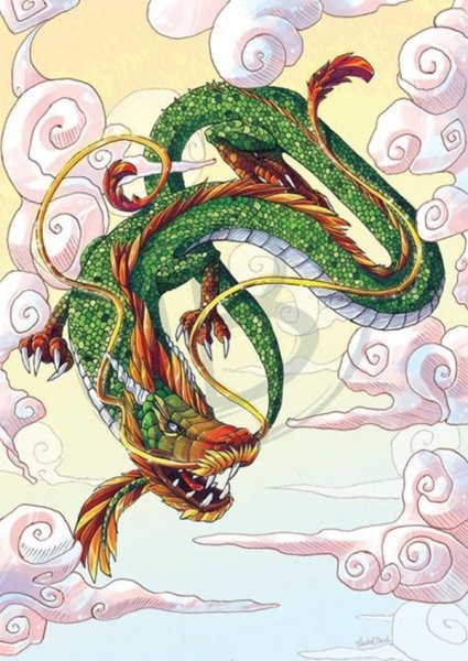 Китайский дракон Дэвиантарт