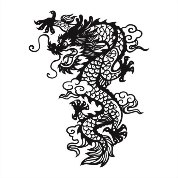 Вьетнамский дракон Графика