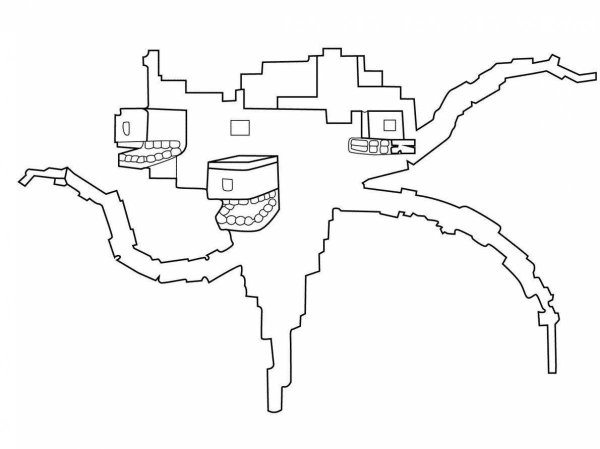 Картинки для раскрашивания майнкрафт