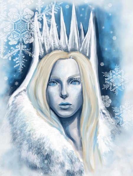 Портрет снежней королевы