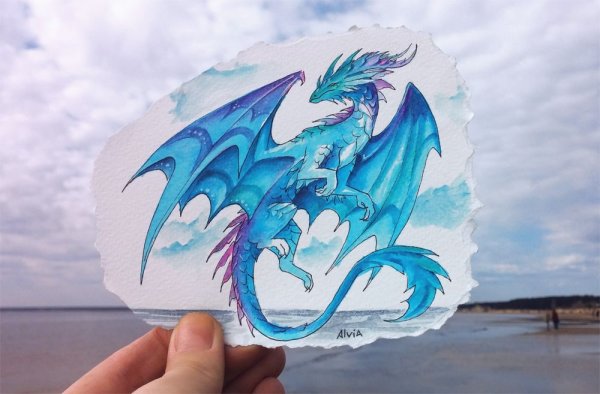 Alvia Alcedo водяные драконы