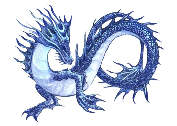 Рисунки водных драконов