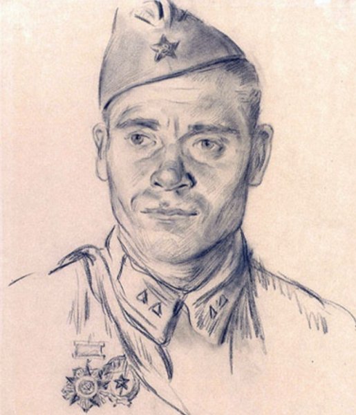 Портрет военного человека