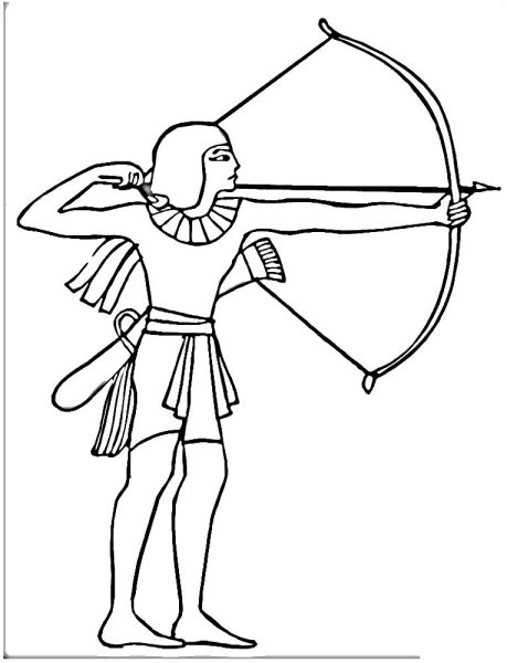 Древнеегипетский лучник