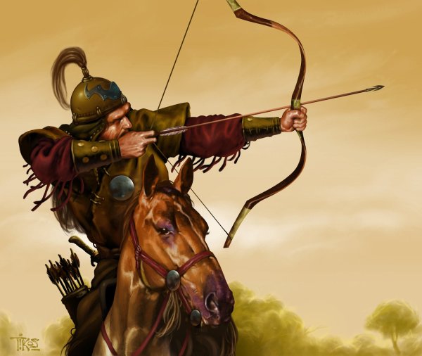 Татаро-монгольский конный лучник