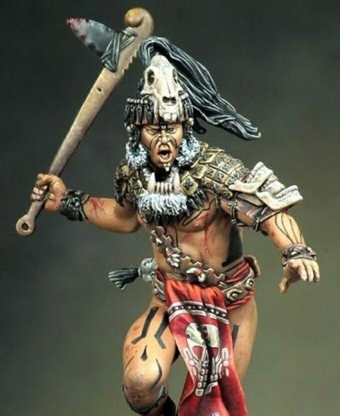 Воины индейцы Майя