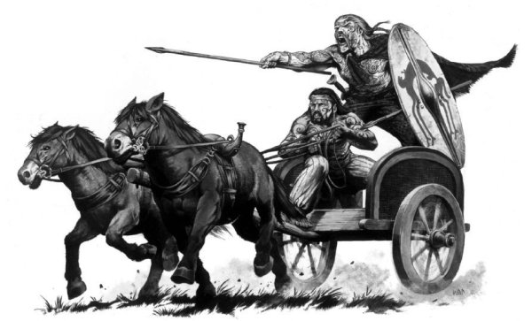 Воин на колеснице