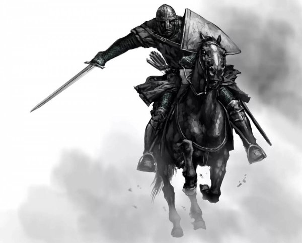 Mount and Blade рыцарь на коне
