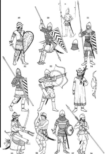 Византийские солдаты 15 века