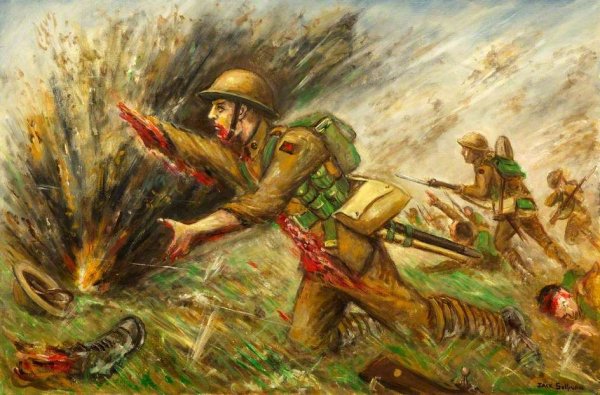 1 Мировая война сражения живописи Осовец