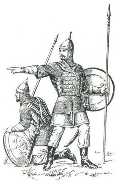 Русский воин 15 век Новгородский