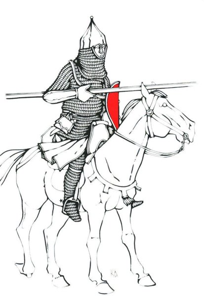 Русский воин 13 века 14 век