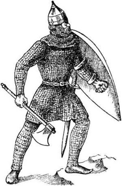 Новгородский дружинник 13 век