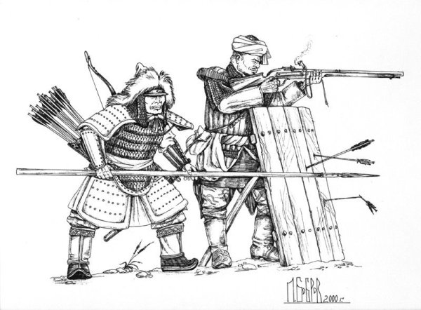 Тактика боя монголов 13 века