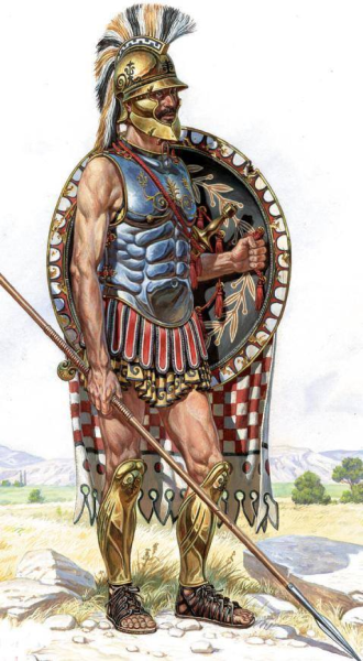 Афинские воины Гоплиты