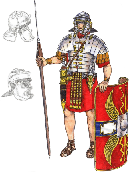 Легионер Рима вооружение