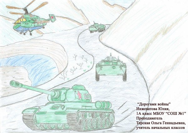 Рисунки на военную тему для срисовки