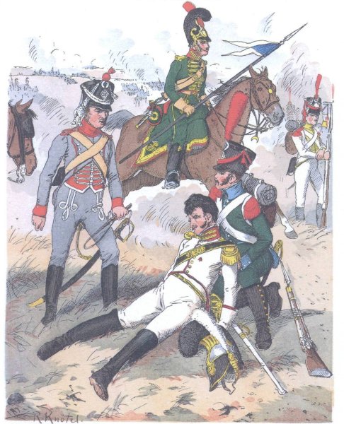 Вестфальская пехота 1812