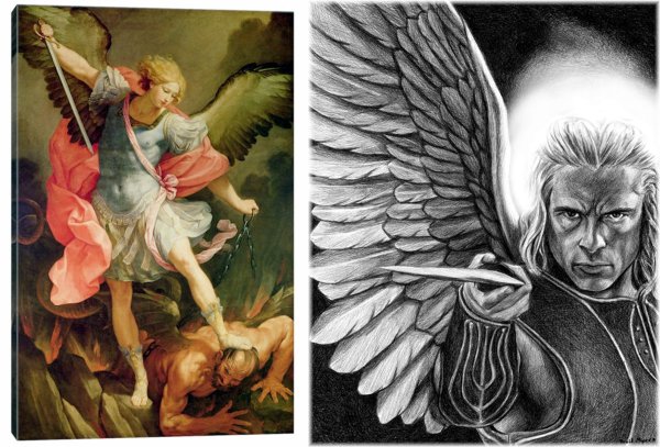 Рисунки воины ангелы хранители