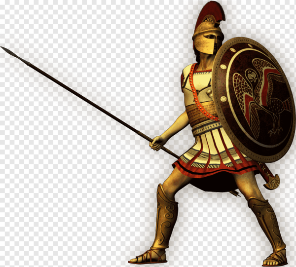 Спартанский воин гоплит