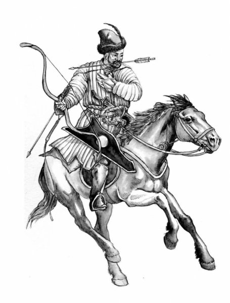 Крымский татарин всадник 17 века